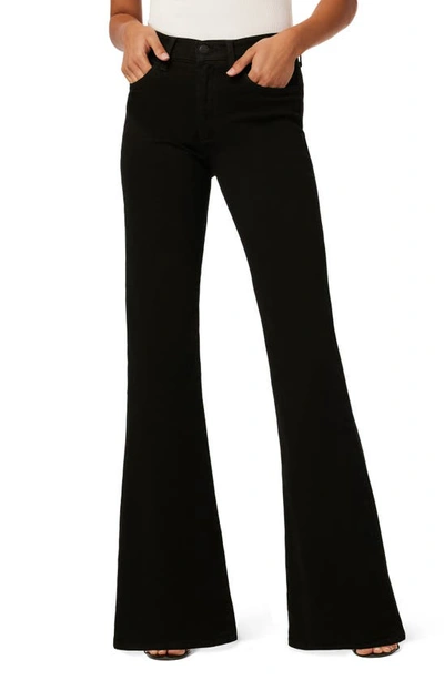 Joe's The Molly High Waist Flare Jeans In Black