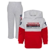 OUTERSTUFF TODDLER RED/HEATHER GRAY WASHINGTON NATIONALS TWO-PIECE PLAYMAKER SET