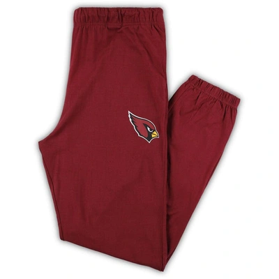 Fanatics Branded Cardinal Arizona Cardinals Big & Tall Tracking Lightweight Pyjama Trousers
