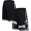 PRO STANDARD PRO STANDARD A.J. BROWN BLACK PHILADELPHIA EAGLES PLAYER NAME & NUMBER SHORTS