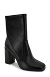Kenneth Cole New York Jax Stretch Square Toe Boot In Black