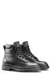 Koio Men's Brixen Shearling-lined Leather Lace-up Hiking Boots In Nero