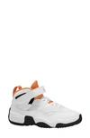Nike Jordan Big Kids' Jordan Jumpman Two Trey Basketball Shoes In White/black/starfish