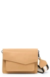 Botkier Cobble Hill Medium Leather Crossbody In Camel