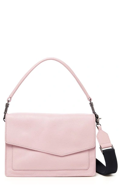 Botkier Cobble Hill Leather Crossbody Bag In Pink