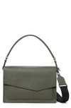 Botkier Cobble Hill Leather Hobo Bag In Army Green