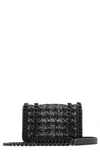 ALDO MINI GREENWALD TWEED CROSSBODY BAG