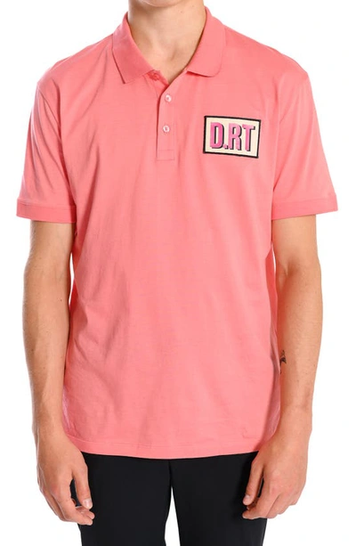 D.rt Proper Cotton Polo Shirt In Pink