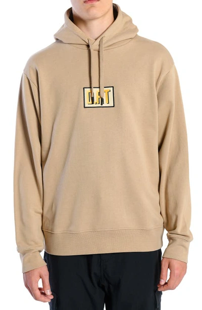 D.rt Oversize About Face Graphic Hoodie In Beige