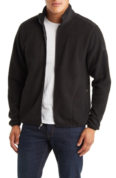 Cutter & Buck Fleece Jacket In Black