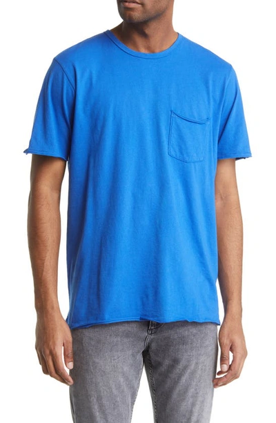 Rag & Bone Men's Miles Solid T-shirt In Blue