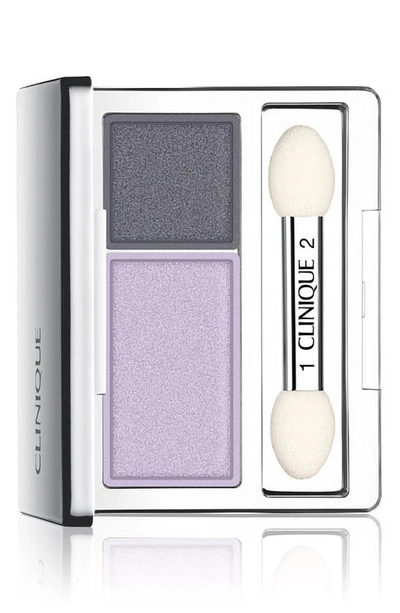 Clinique All About Shadow Eyeshadow Duo In Blackberry Frost