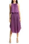 Ramy Brook Audrey A-line Dress In Vivid Purple
