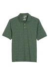 Cutter & Buck Advantage Space Dye Jersey Polo In Dark Hunter