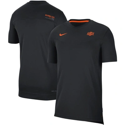 Nike Black Oklahoma State Cowboys 2022 Coaches Uv Performance T-shirt
