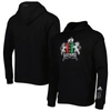 Adidas Originals Adidas Black Ajax Daily Paper Pullover Hoodie In Black