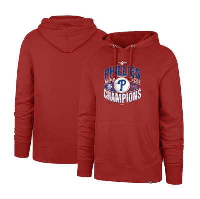 47 ' Red Philadelphia Phillies 2022 National League Champions Headline Pullover Hoodie