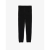 Rick Owens Kids' Elasticated-waistband Wool-blend Leggings 4-12 Years In Black