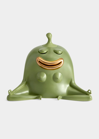 L'objet Haas Meditator Incense Burner In Green