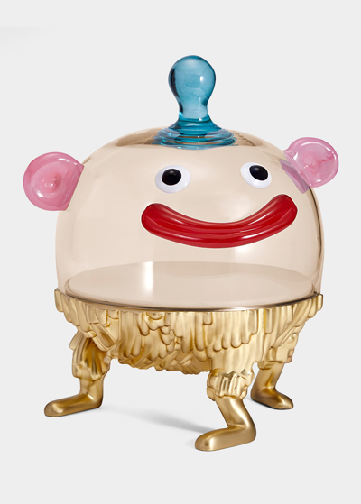 L'objet X Haas Brothers Fox Small-cake-stand In Gold