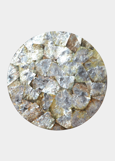 Von Gern Home Round Shell Placemat