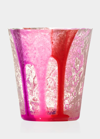 Alessandro Ciffo Murano Fuchsia & Red Silicone Drinking Glass