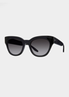 BARTON PERREIRA LIONESS ACETATE CAT-EYE SUNGLASSES