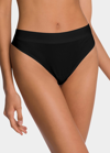 Wolford Beauty Ribbed Bikini Brief In Black