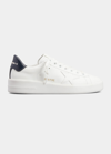 Golden Goose Pure Star Bicolor Leather Low-top Sneakers In White