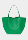 Mansur Gavriel Everyday Soft Leather Tote Bag In Verde
