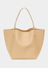 Mansur Gavriel Everyday Soft Leather Tote Bag In Sand