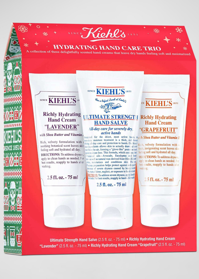 Kiehl's Since 1851 Hydrating Hand Care Trio ($48 Value) In Neutrals