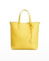 Saint Laurent Ysl Toy Shopping Tote Bag In Yellow