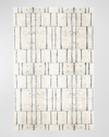 ASHLEY CHILDERS FOR GLOBAL VIEWS GENOME HAND-LOOMED RUG, 5' X 8'