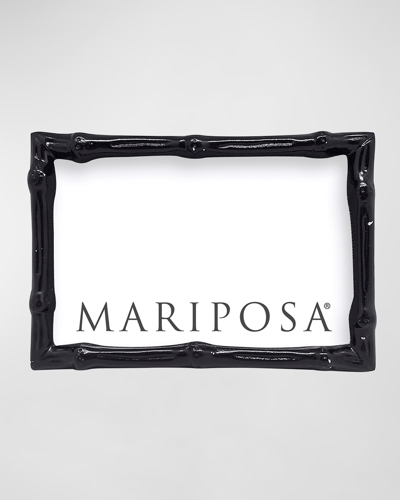 Mariposa Black Sand Cast Aluminum Picture Frame