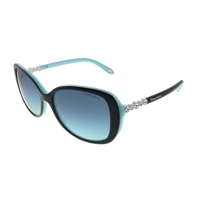 Tiffany & Co Tf 4121b 80559s Womens Square Sunglasses In Blue