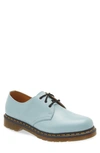 Dr. Martens' Plain Toe Derby In Card Blue Smooth