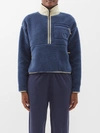 The North Face Extreme Pile Fleece Sweater In Shady Blue
