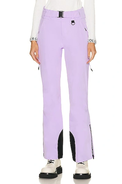 Holden Belted Alpine Pants In Purple