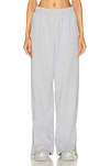 Wardrobe.nyc Hb Track Pants In Grey Marl