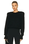 Wardrobe.nyc Ribbed Wool Sweater In Black