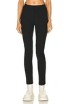 Moncler Technical Stretch Ski Stirrup Pants In Black