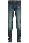 John Elliott The Cast 2 Nimbus Skinny Fit Jeans In Nimbus