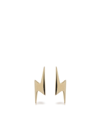 Stolen Girlfriends Club Gold 'i'll Be Lightening' Earrings In Gold
