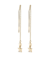 Stolen Girlfriends Club Falling Stolen Star Earring In Gold