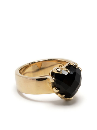 Stolen Girlfriends Club Love Claw Heart-motif Ring In Gold