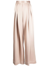 GOEN J PLEATED WIDE-LEG TROUSERS