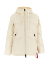 AFTER LABEL WHITE PUFFER JACKET,A00063010