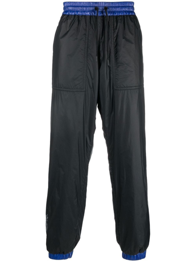 Moncler Drawstrigned Track Pants In Black