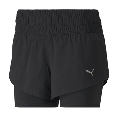 Puma Last Lap 2-in-1 Women's Shorts In Black